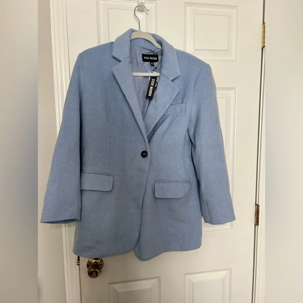 NEW Steve Madden Myra Coat in Niagara wool